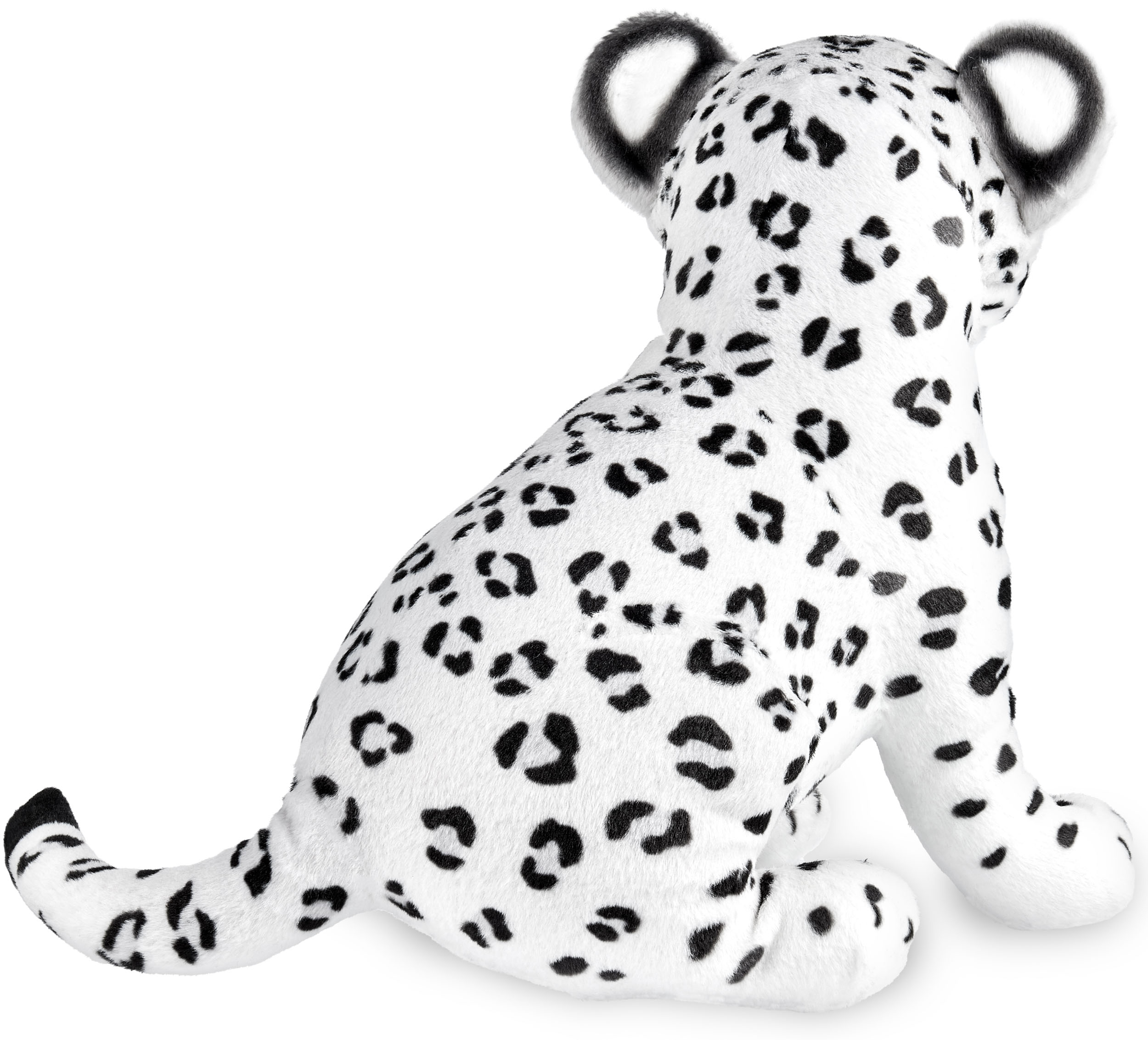 Plüschtier Leopard Kuscheltier Stofftier Plüsch Leopard Schmusetier Sitzend 30cm