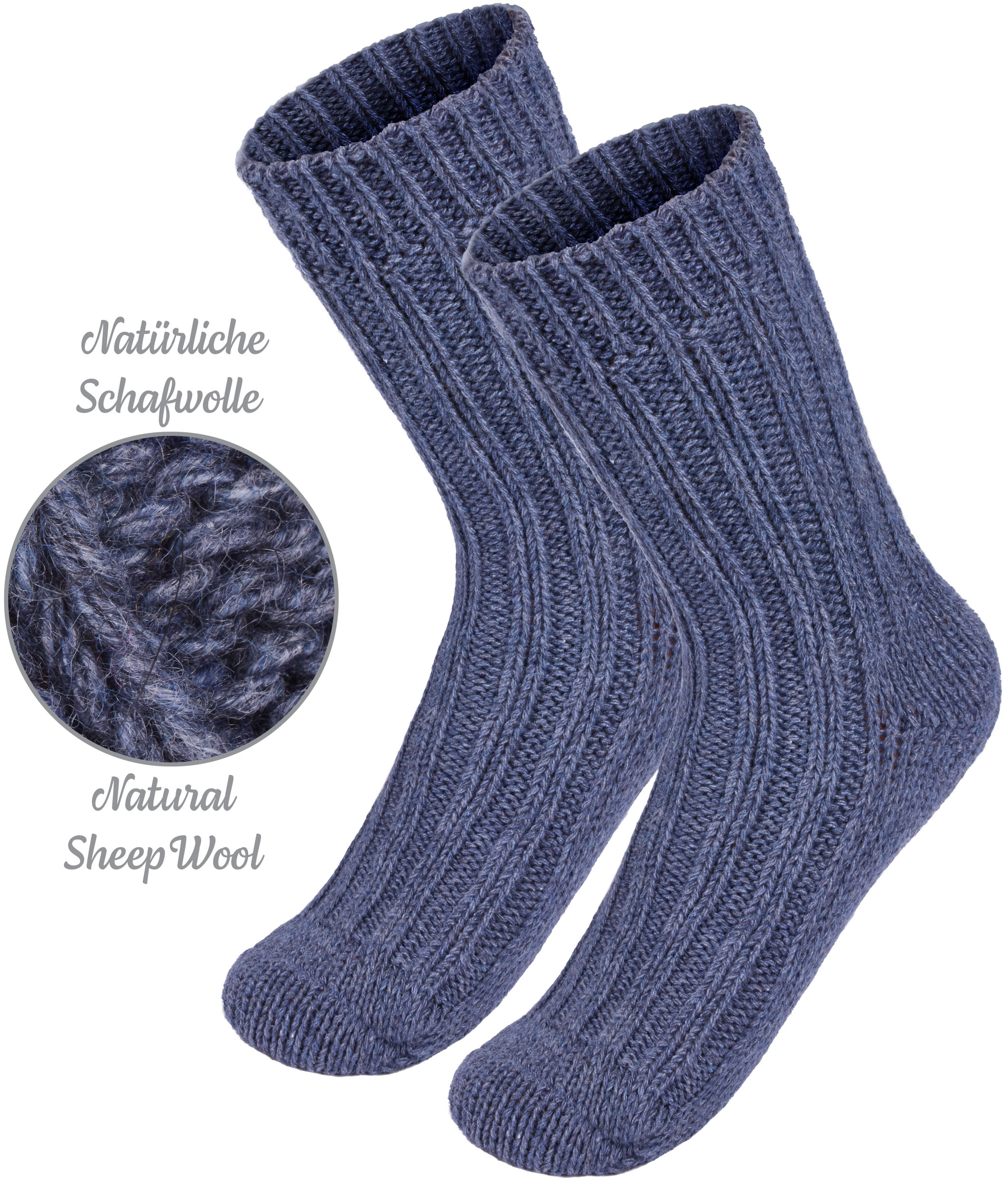 4 Pairs Boys Girls Knit Socks Warm Outdoor Socks with Sheep Wool Kids 1-8 Years - Picture 8 of 35
