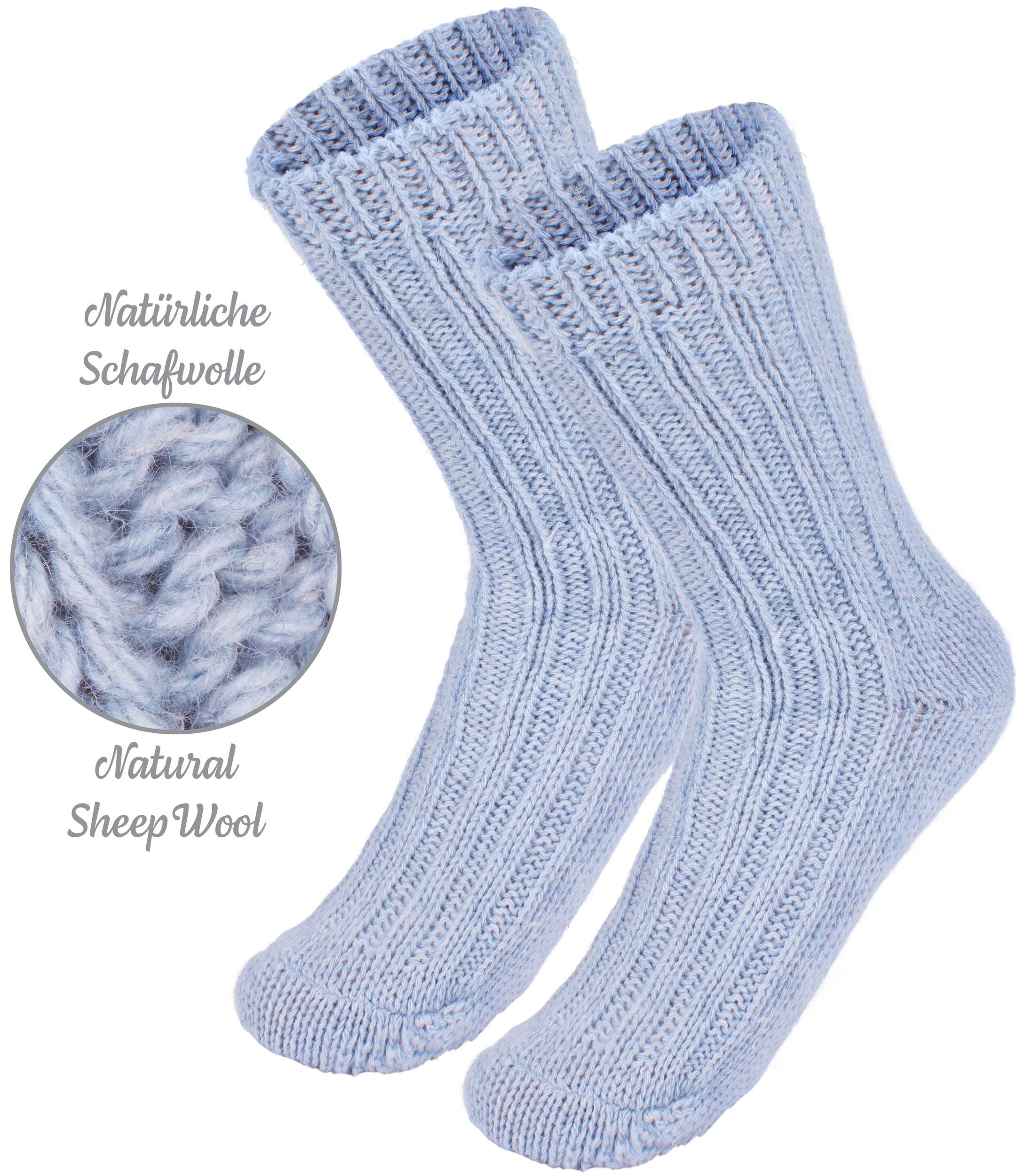 4 Pairs Boys Girls Knit Socks Warm Outdoor Socks with Sheep Wool Kids 1-8 Years - Picture 9 of 35