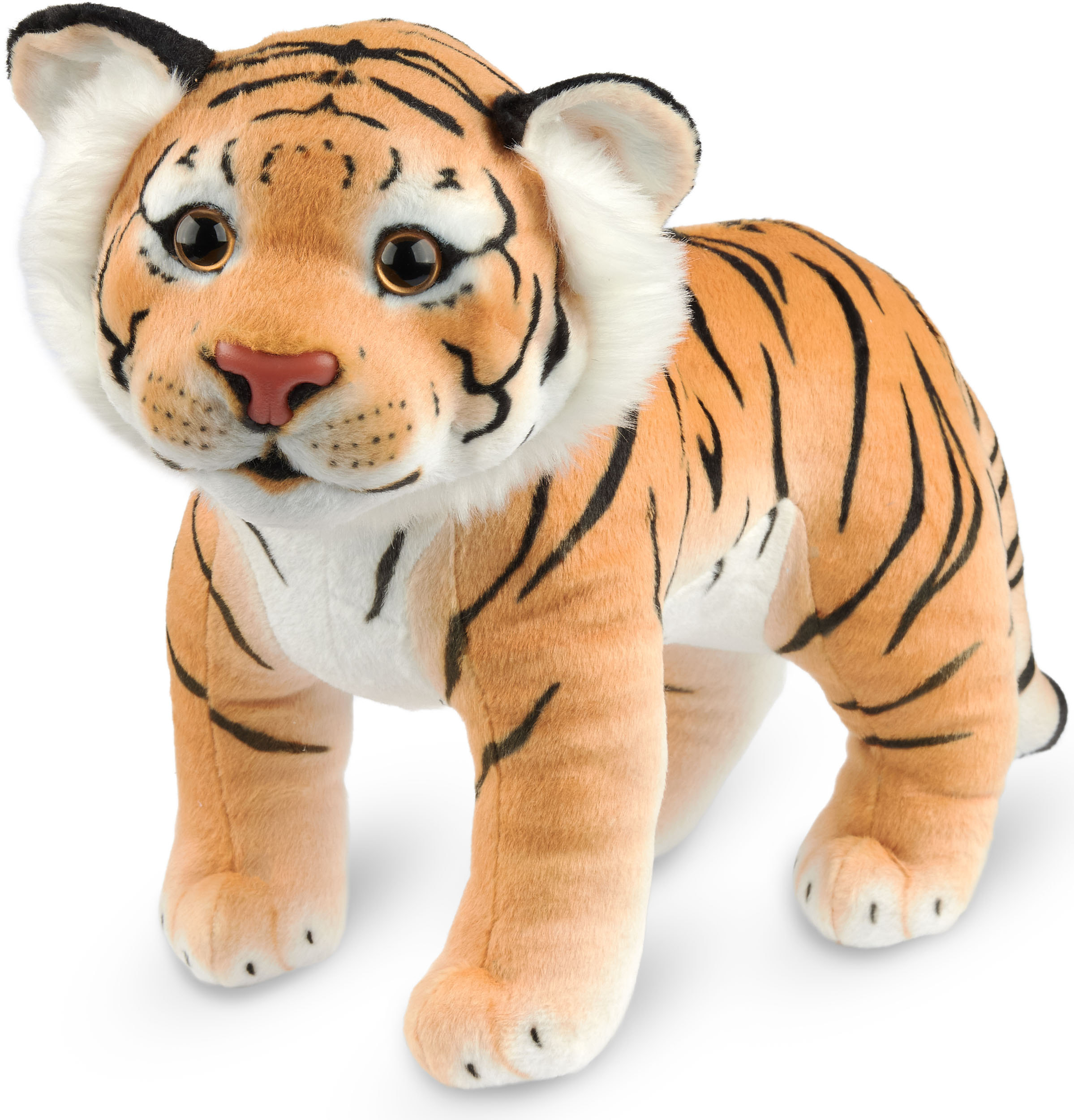 Tiger Soft Toy Cuddly Toy Stuffed Animal Plush Tiger Cuddly Toy Standing 30 Cm - Picture 13 of 30