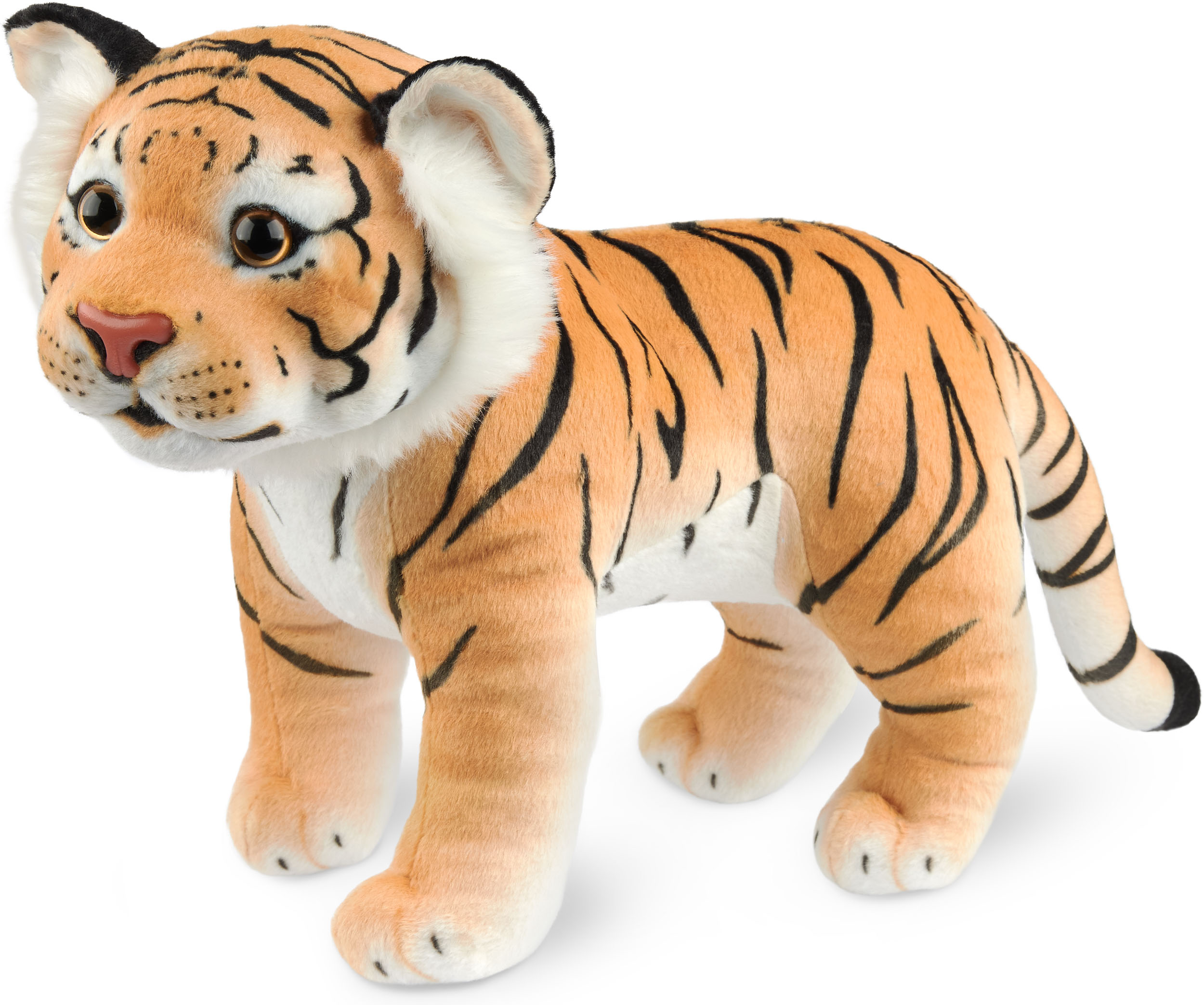 Tiger Soft Toy Cuddly Toy Stuffed Animal Plush Tiger Cuddly Toy Standing 30 Cm - Picture 14 of 30