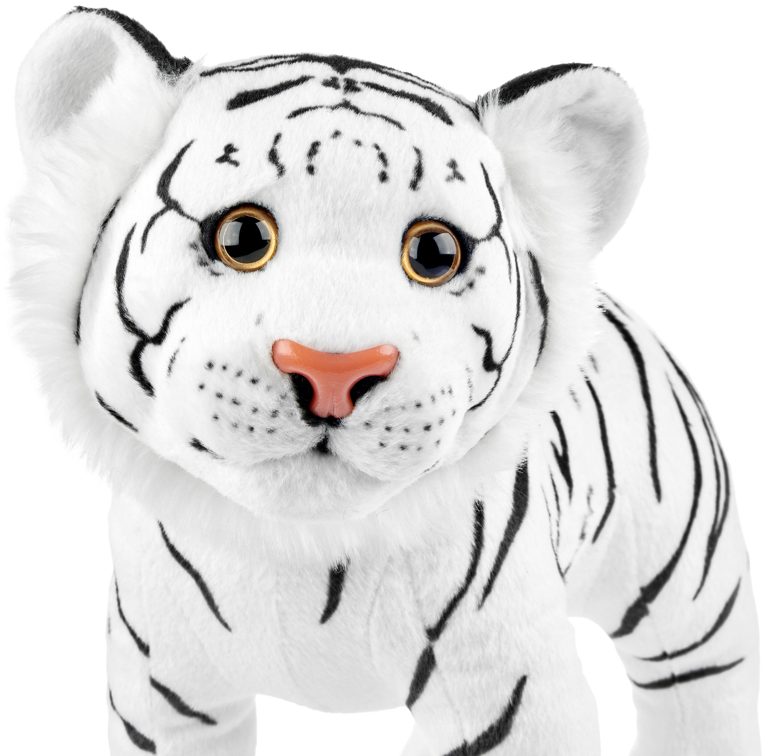 Tiger Soft Toy Cuddly Toy Stuffed Animal Plush Tiger Cuddly Toy Standing 30 Cm - Picture 27 of 30
